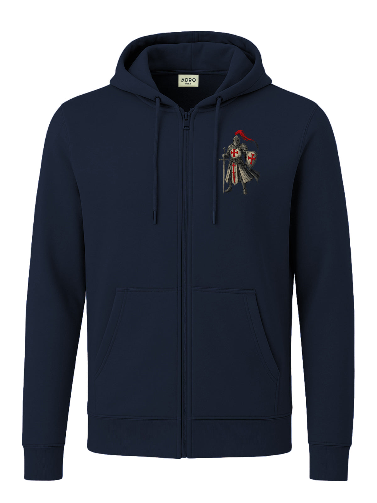 Men’s Regular Fit Zip-Up Hoodie