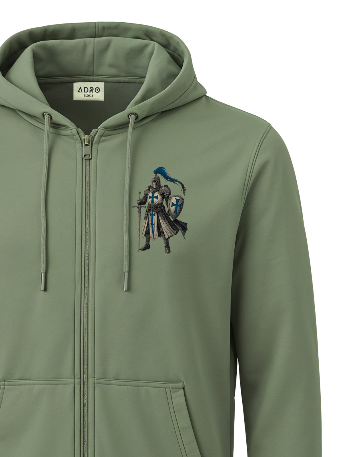 Men’s Regular Fit Zip-Up Hoodie