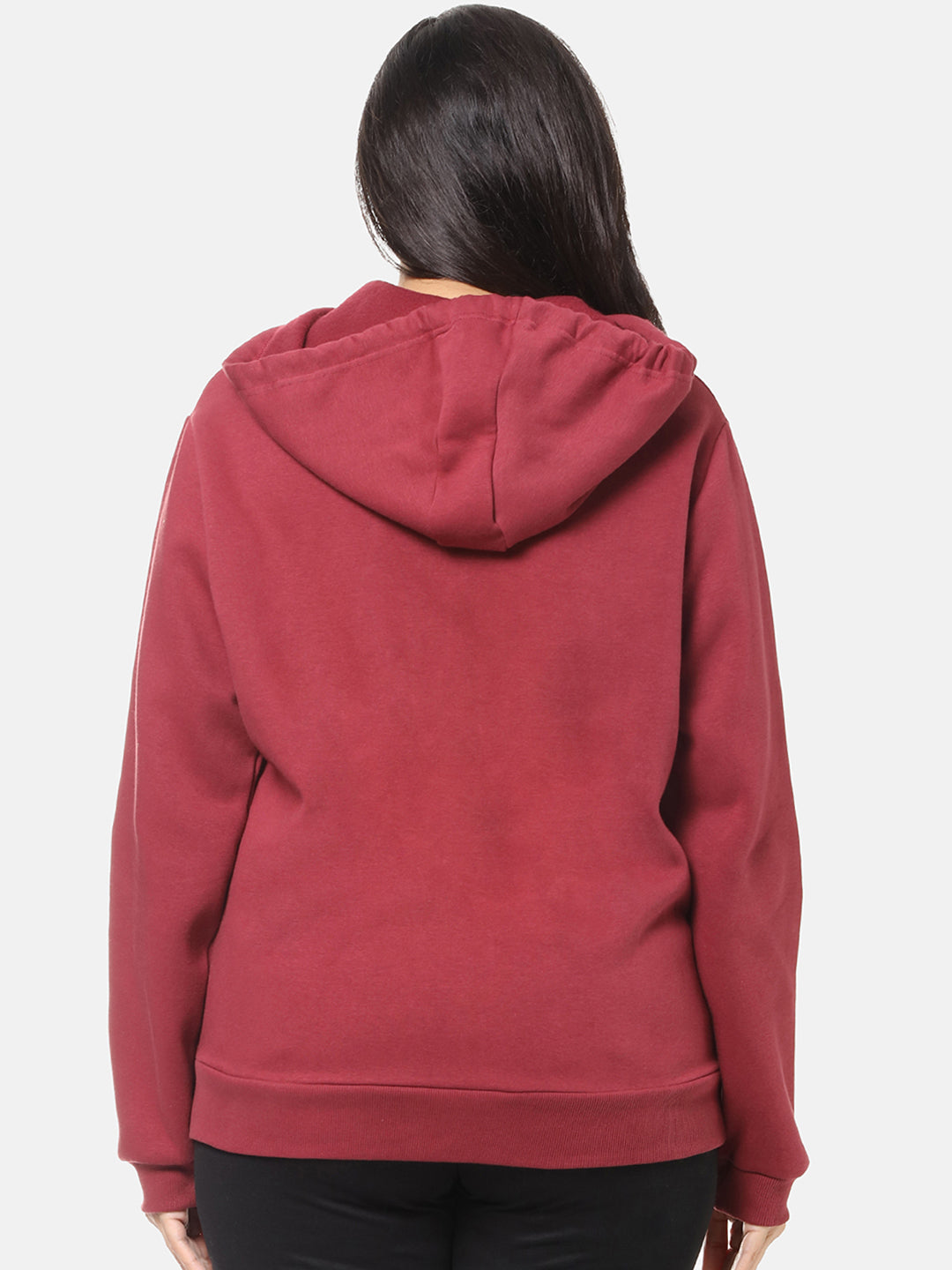 Typographic Sweatshirt With Hood