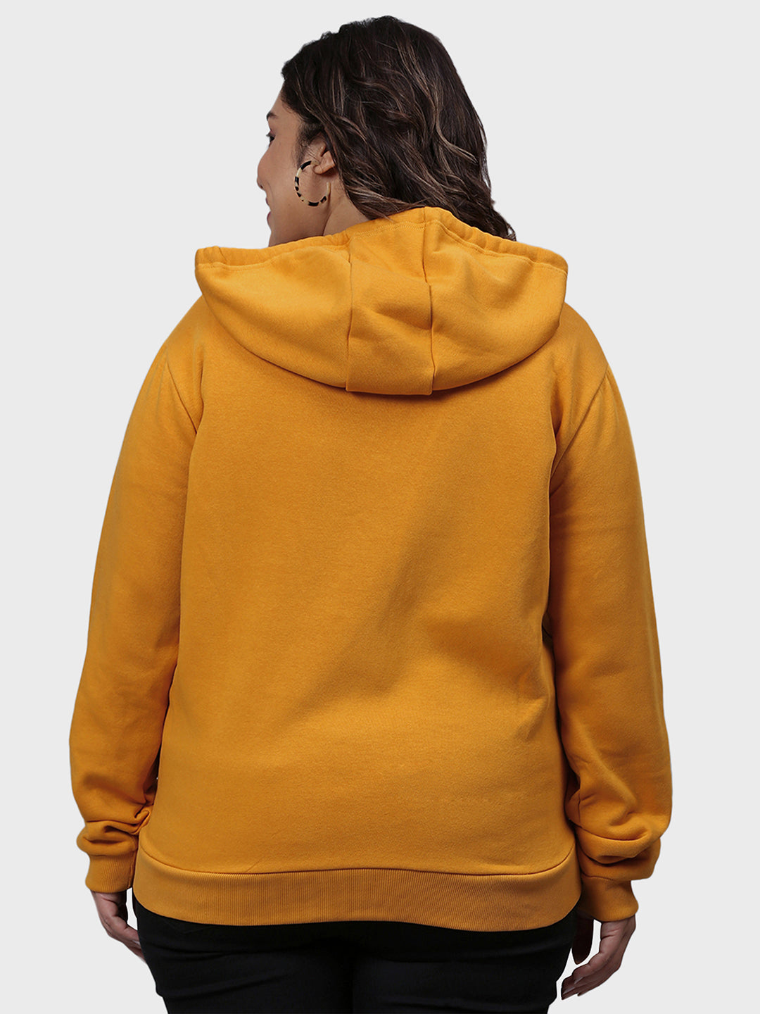 Typographic Sweatshirt With Hood