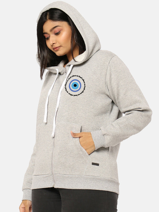 Typographic Sweatshirt With Hood
