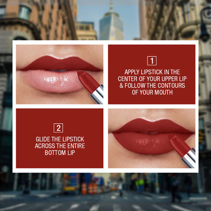 Maybelline New York Color Sensational Creamy Matte Lipstick - 677 Noho Amber 3.9000000953674316 GRAM