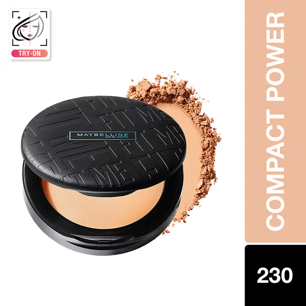 Maybelline New York Fit Me Matte + Poreless Compact Powder - 230 Natural Buff 6 GRAM