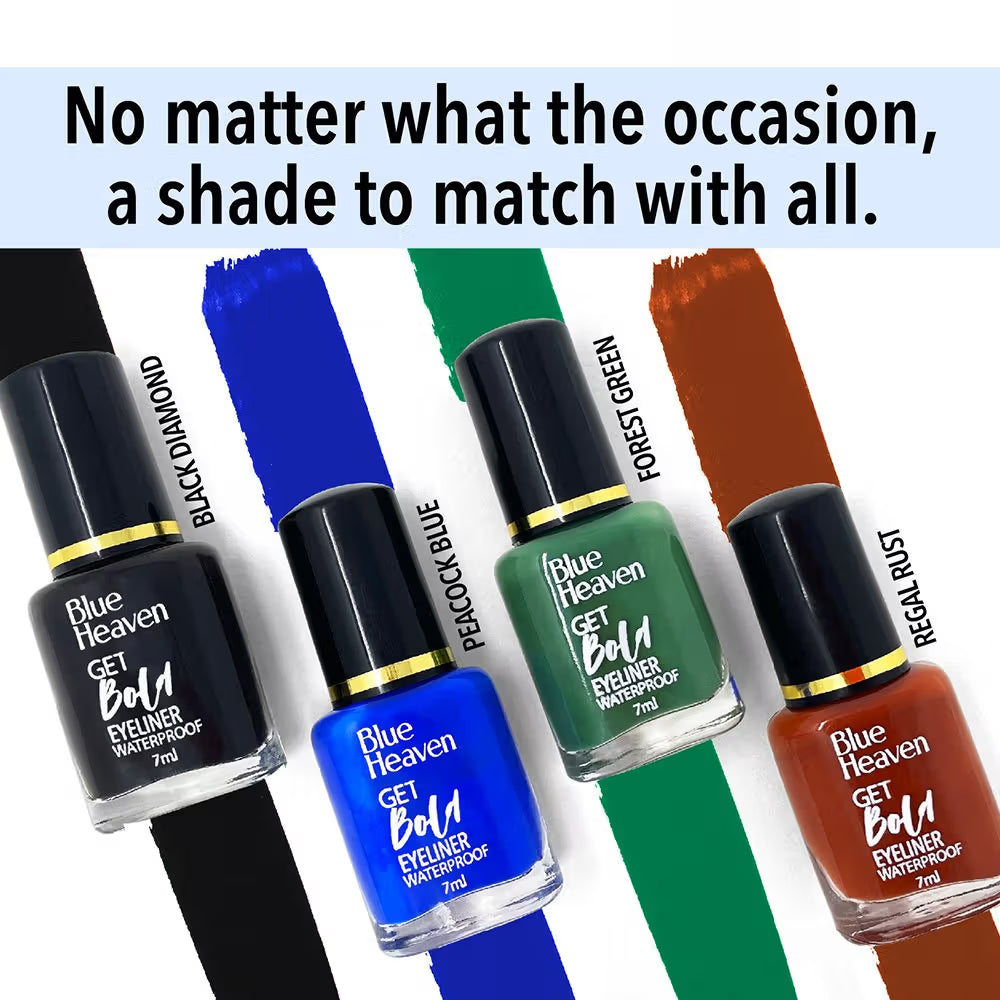 Blue Heaven Get Bold Matte Finish Eyeliner, Black 7 MILLI_LITRE