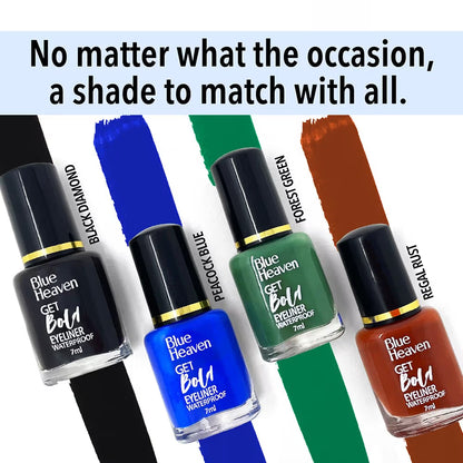 Blue Heaven Get Bold Matte Finish Eyeliner, Black 7 MILLI_LITRE