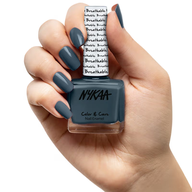 Nykaa Nail Enamelbreathable Nail - Cloudy Nine 317 9 MILLI_LITRE