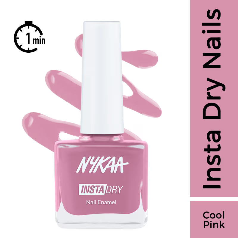 Nykaa Insta Dry Nail Enamel - 342 Flamingo Filter 9 MILLI_LITRE