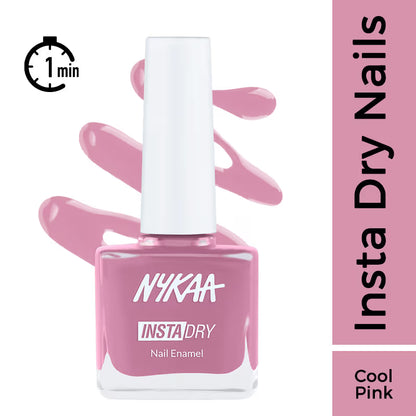 Nykaa Insta Dry Nail Enamel - 342 Flamingo Filter 9 MILLI_LITRE