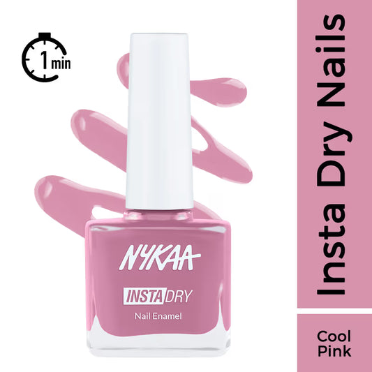 Nykaa Insta Dry Nail Enamel - 342 Flamingo Filter 9 MILLI_LITRE