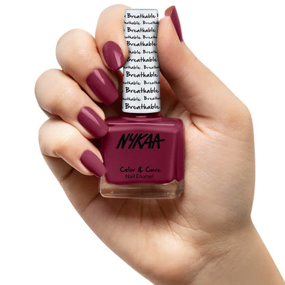 Nykaa Nail Enamel Breathable Nail - Weekend Vibes 325 9 MILLI_LITRE