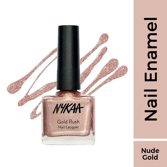 Nykaa Gold Rush Nail Lacquer Champagne 122 9 MILLI_LITRE