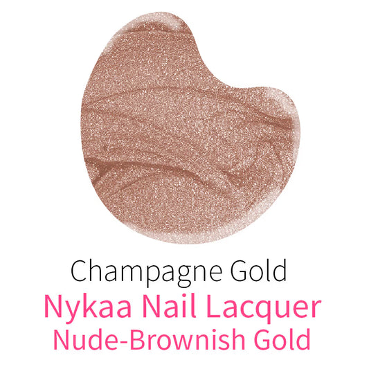 Nykaa Gold Rush Nail Lacquer Champagne 122 9 MILLI_LITRE