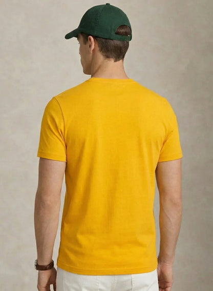 Adro Badminton Printed T-Shirt for Men | Cotton Lycra | 180 GSM Regular Fit | Sports Casual Tee | Printed Tshirt for Men| Sports Stylish T shirt