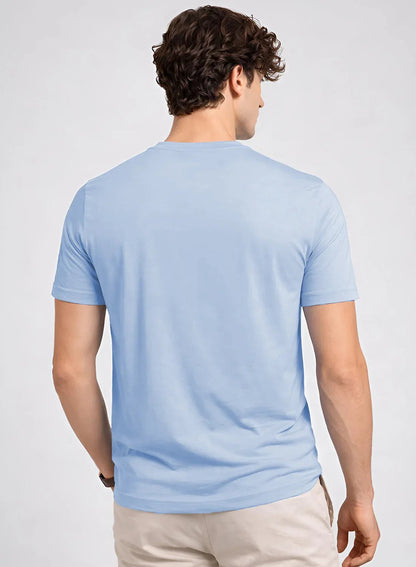 Adro Badminton Printed T-Shirt for Men | Cotton Lycra | 180 GSM Regular Fit | Sports Casual Tee | Printed Tshirt for Men| Sports Stylish T shirt