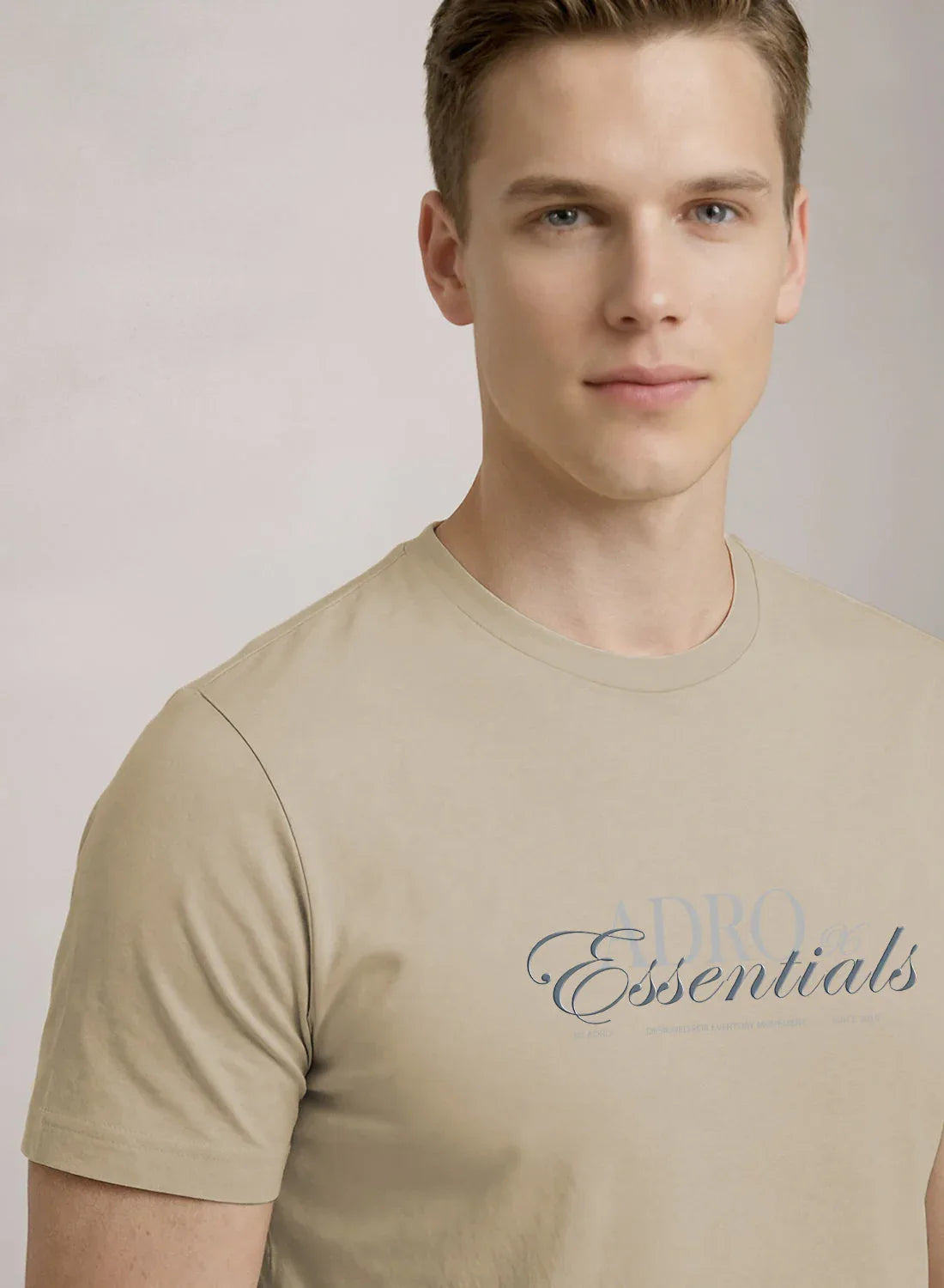 Adro Printed T Shirt for Men | 180 GSM Cotton Lycra | Regular Fit Printed T-Shirt | Soft Breathable Fabric | Tshirts for men | Graphic Print Tee