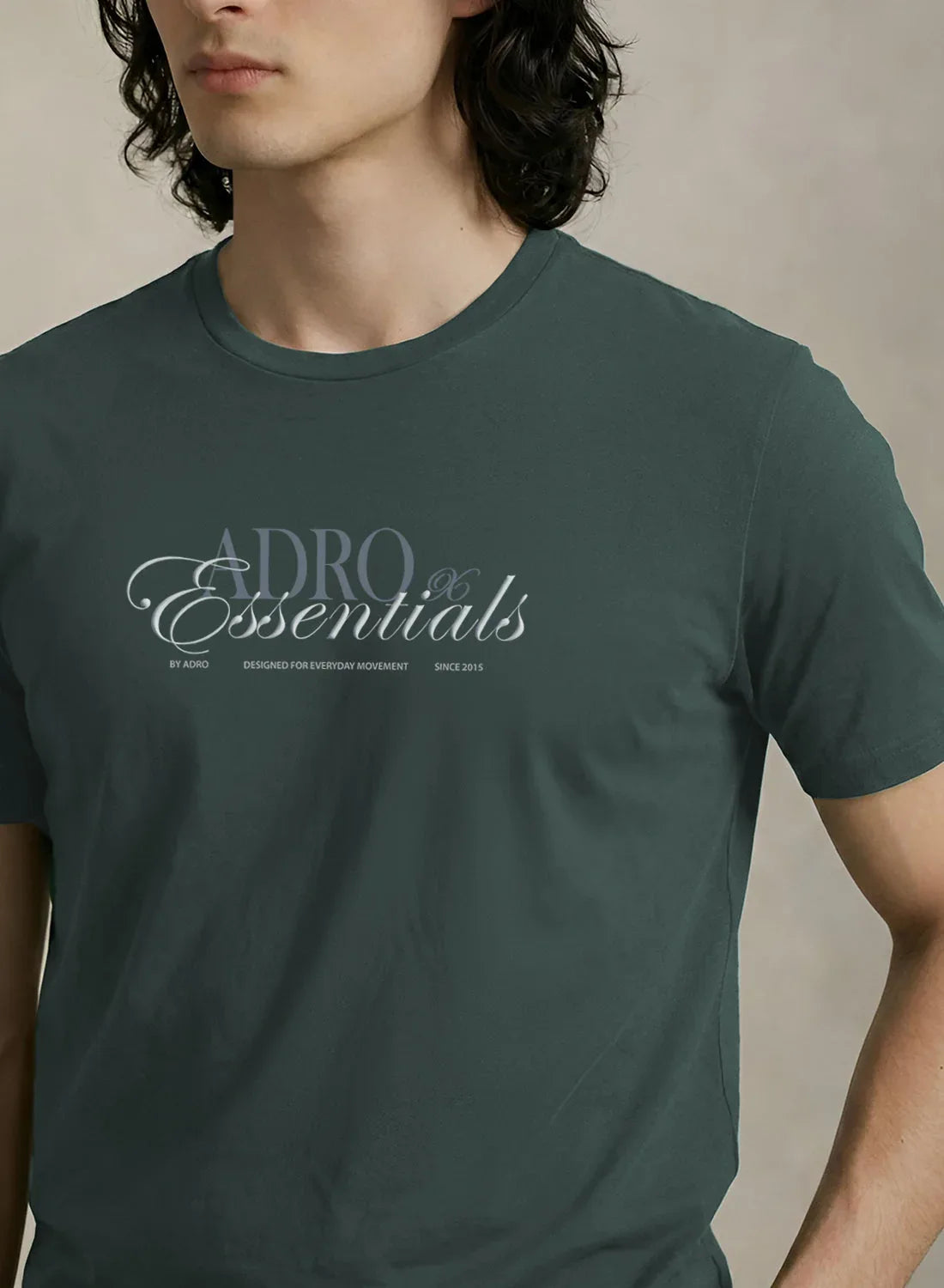 Adro Printed T Shirt for Men | 180 GSM Cotton Lycra | Regular Fit  Printed T-Shirt | Soft Breathable Fabric | Tshirts for men | Graphic Print Tee