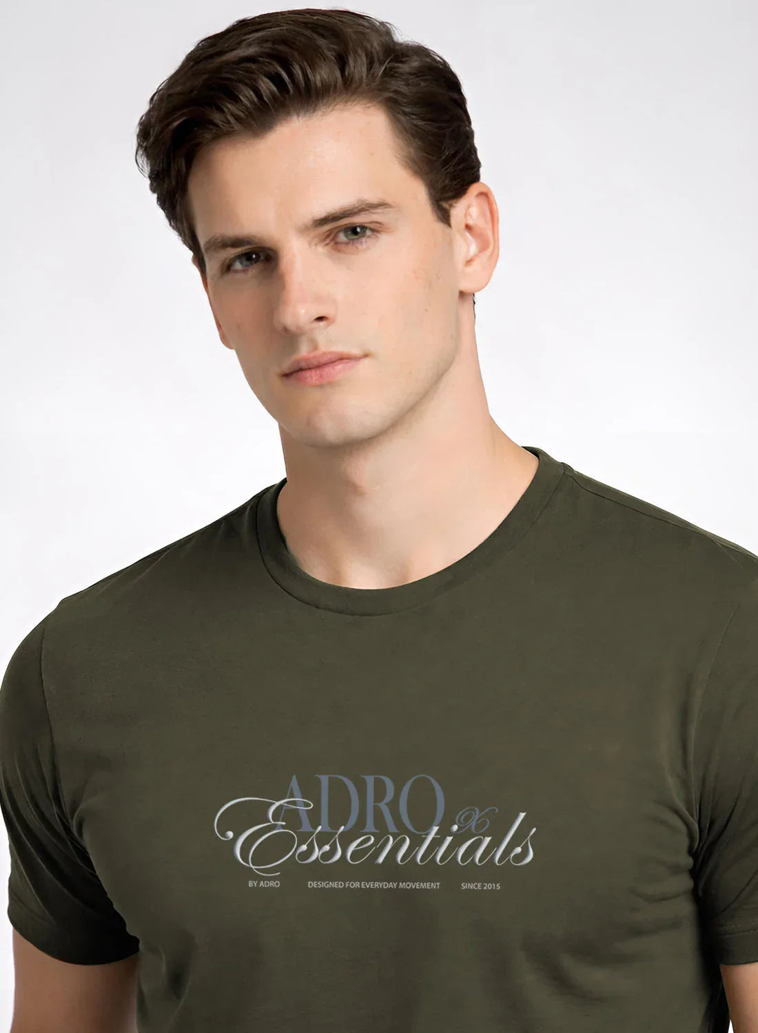 Adro Printed T Shirt for Men | 180 GSM Cotton Lycra | Regular Fit  Printed T-Shirt | Soft Breathable Fabric | Tshirts for men | Graphic Print Tee