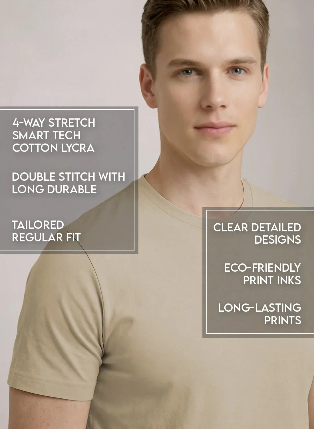 Adro Tennis Printed T-Shirt for Men | Cotton Lycra | 180 GSM Regular Fit | Sports Casual Tee | Printed Tshirt for Men| Sports Stylish T shirt