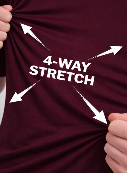 Adro Printed T Shirt for Men | 180 GSM Cotton Lycra | Regular Fit Printed T-Shirt | Soft Breathable Fabric | Tshirts for men | Graphic Print Tee
