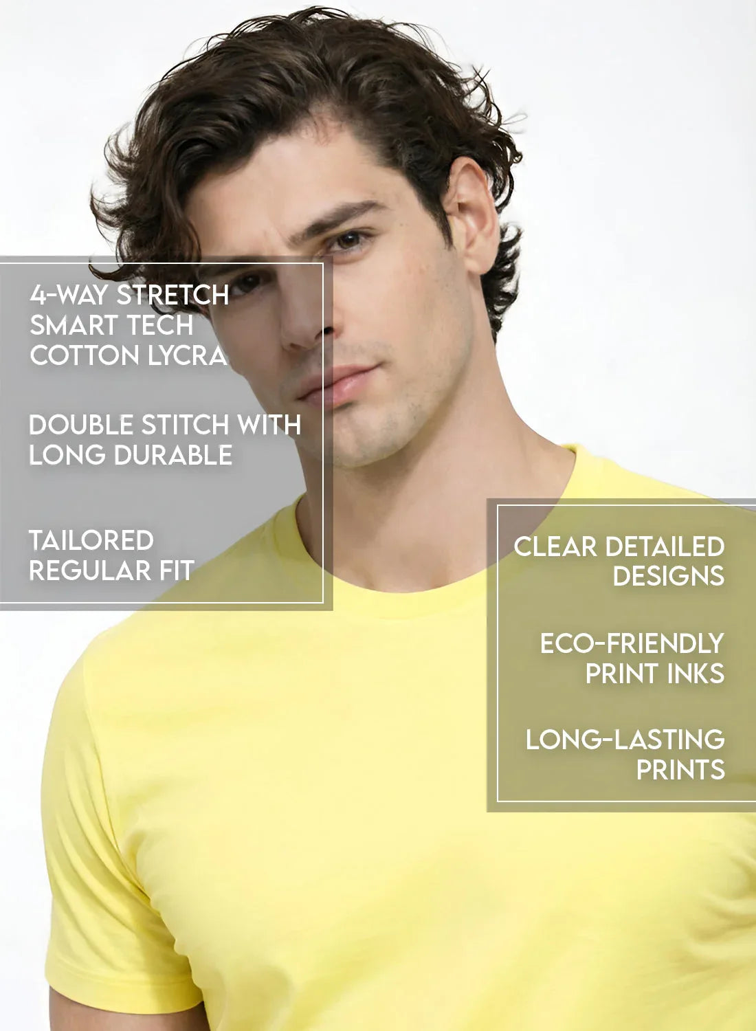 Adro Printed T Shirt for Men | 180 GSM Cotton Lycra | Regular Fit Printed T-Shirt | Soft Breathable Fabric | Tshirts for men | Graphic Print Tee