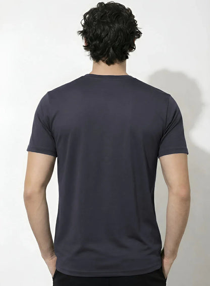 Adro Mens Printed TShirt | 180 GSM Cotton Regular Fit T-shirt | Lightweight Casual T shirt for Travel, Work From Home & Weekends