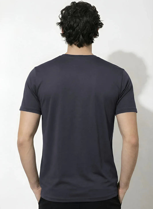 Adro Mens Printed TShirt | 180 GSM Cotton Regular Fit T-shirt | Lightweight Casual T shirt for Travel, Work From Home & Weekends