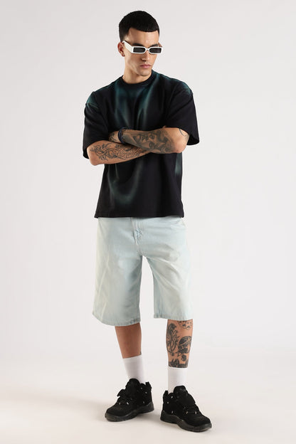 Adro Trendy Oversized Baggy Fit Drop Shoulder Tshirt in Tie & Dye Style