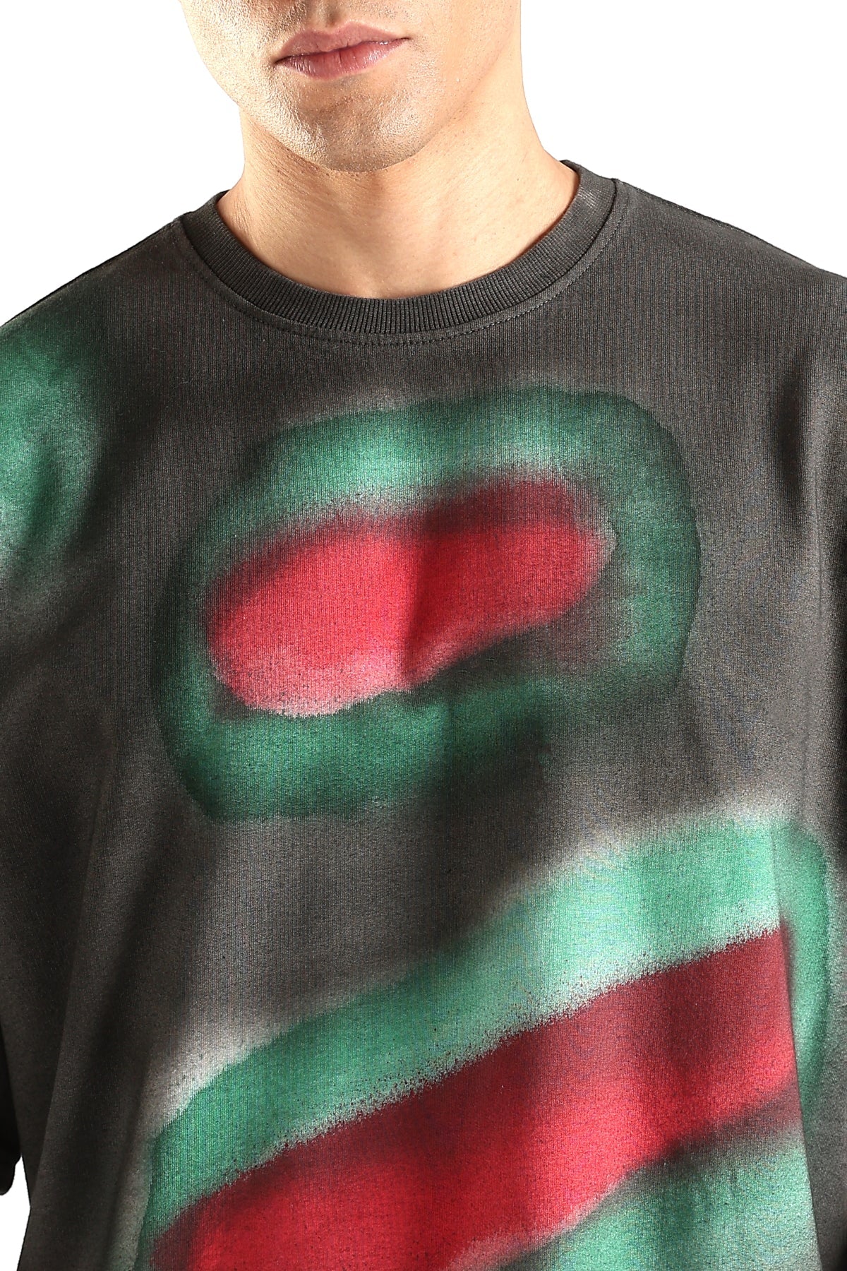 Adro Trendy Oversized Baggy Fit Drop Shoulder Tshirt in Tie & Dye Style