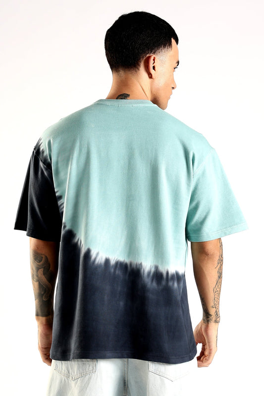 Adro Trendy Oversized Baggy Fit Drop Shoulder Tshirt in Tie & Dye Style