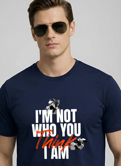 Adro Mens Printed T-Shirt | Cotton Regular Fit Streetwear Tshirt | Trendy Graphic Design Casual T shirt for College & Outings