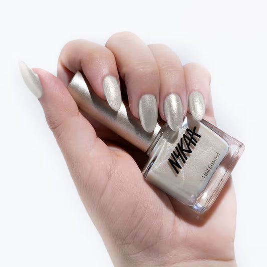 NYKAA Nail Enamel Polish - 461 Dripping Gold 9 MILLI_LITRE