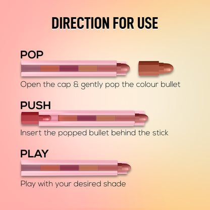 Renee STASH IN A STICK Lipstick - Multicolor 7.5 g