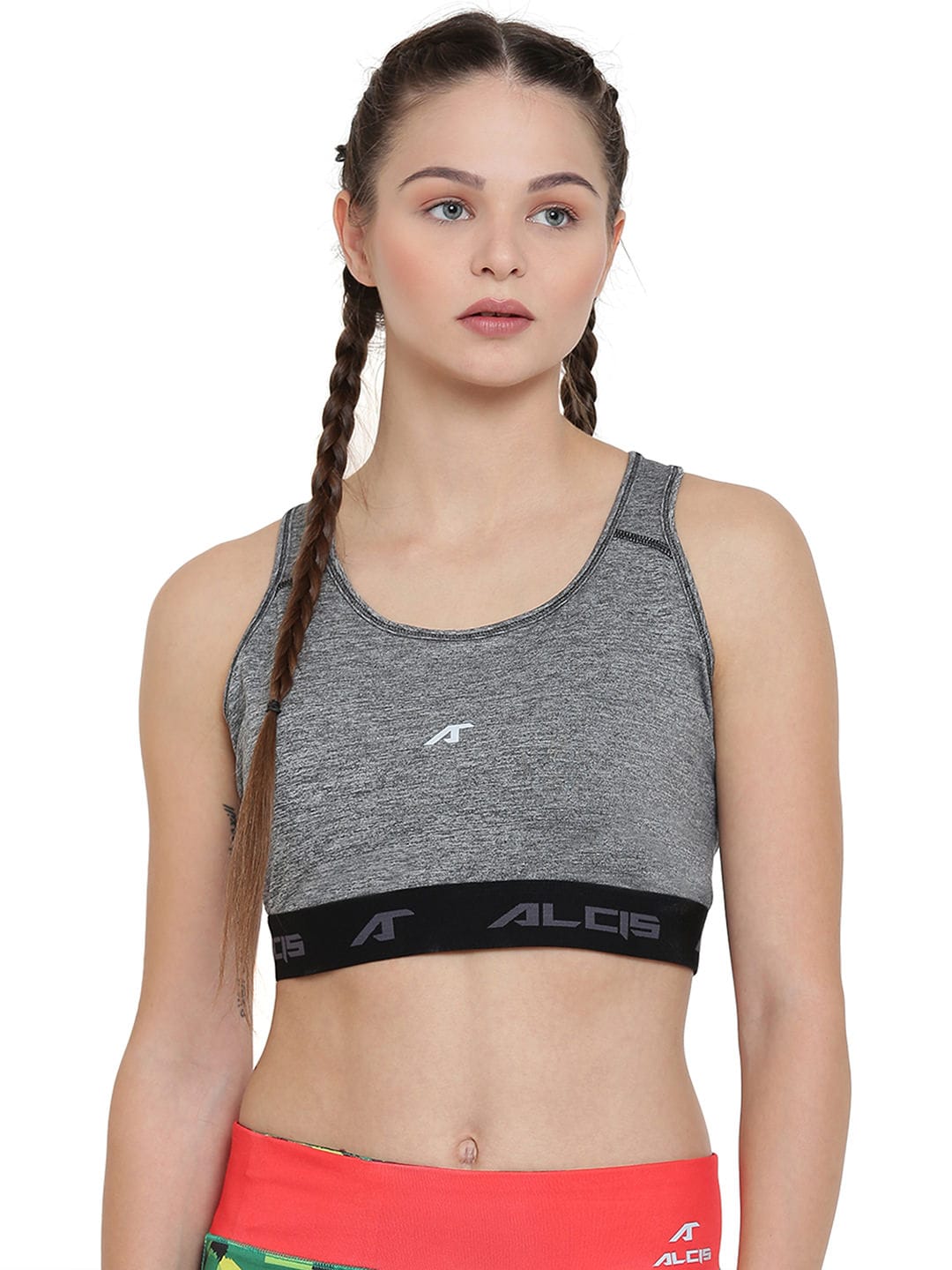 Alcis Women Solid Black Bra AKTRWBR1140294-S