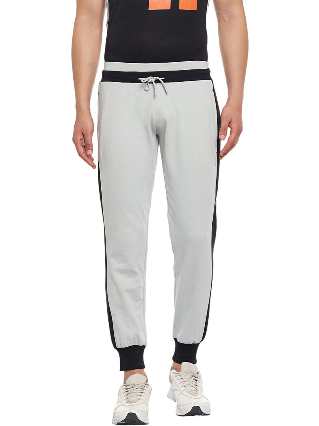 Alcis Womens Solid Grey Track Pant AKYGWTP01160159 AKYGWTP01160159-S