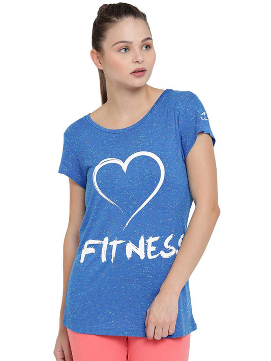 Alcis Fitness Blue Top ALTWT134561-XS