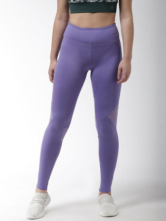 Alcis Women Solid Purple Tights ALWPA145437-XS