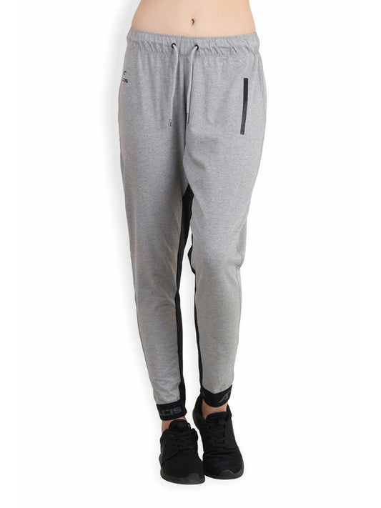 Alcis Womens Solid Grey Track Pant ALWPA146440 ALWPA146440-XS
