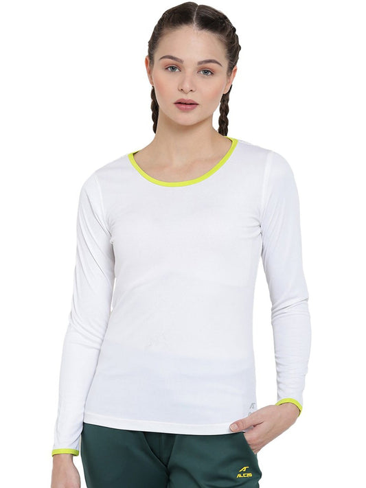 Alcis Women White Solid Styled Back Top ALWTP149447-XS