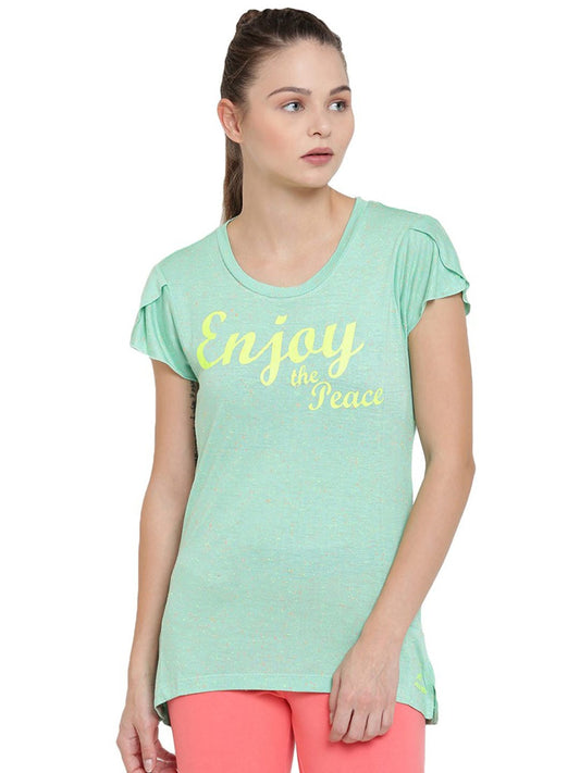 Alcis Pink Printed Blouse Tshirt ALWYT134413-XS