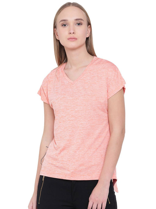 Alcis Devout Love Peach Top ALWYT134440-XS