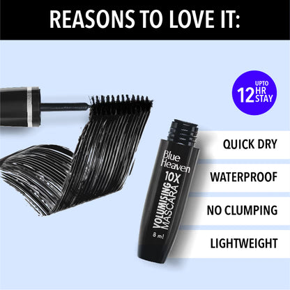 Blue Heaven 10X Volumising Mascara 8 MILLI_LITRE