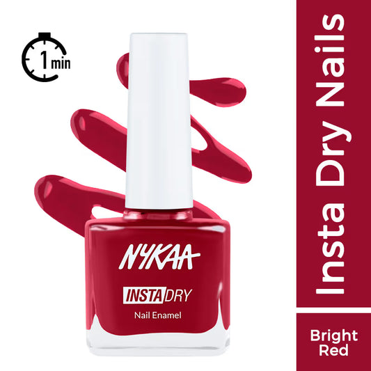 Nykaa Nail Enamel - 337 Reeling Red 9 MILLI_LITRE