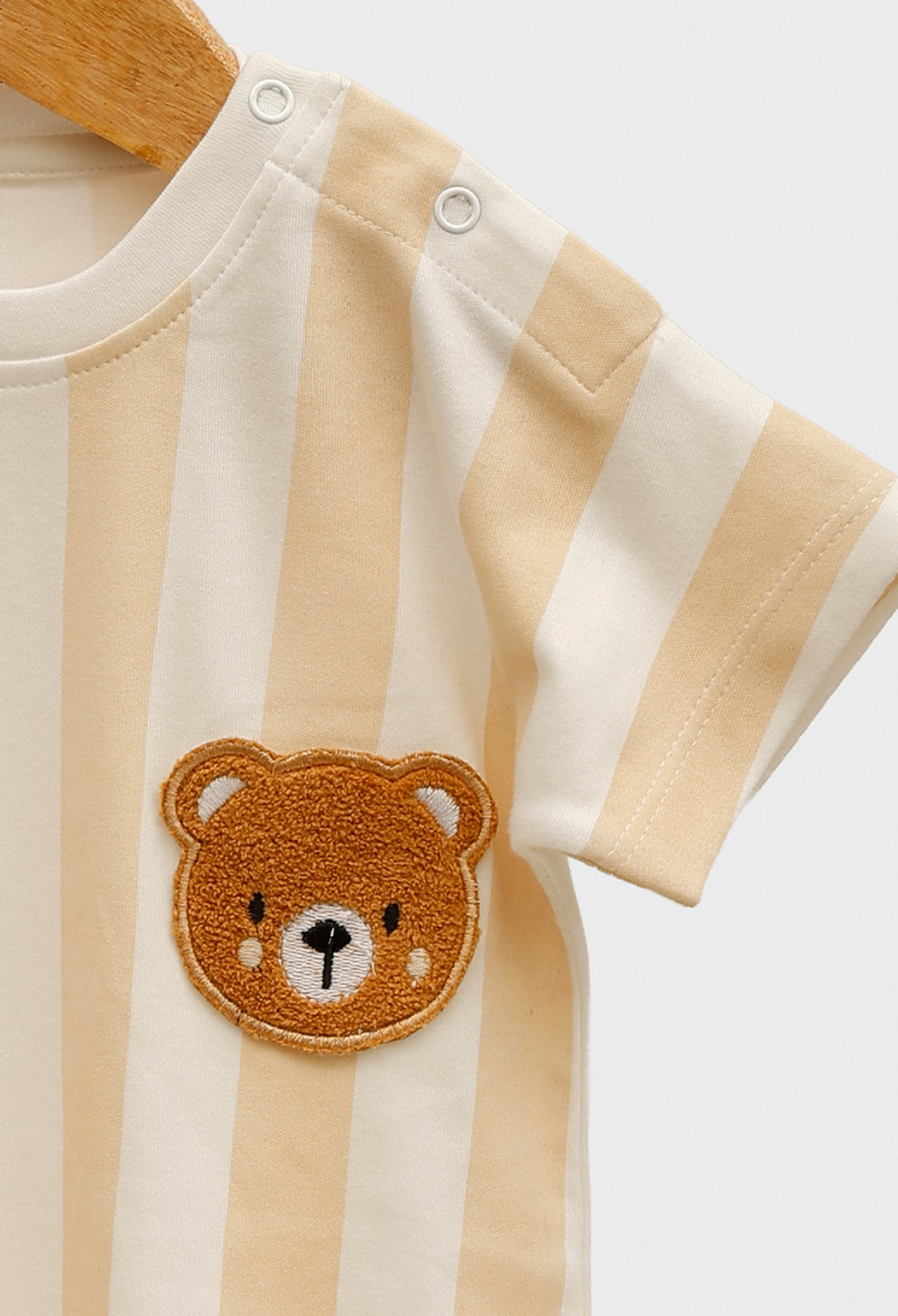 Bear & Stripes Romper Born Plus