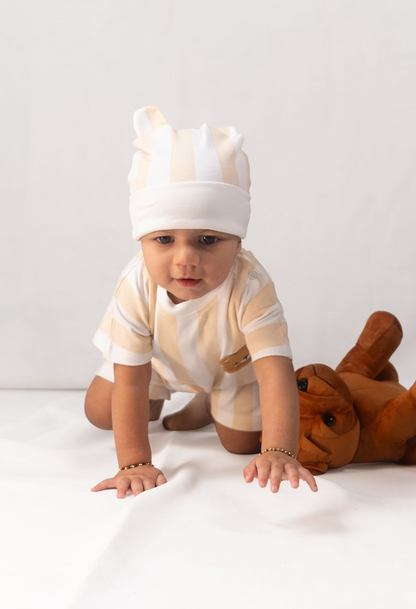 Bear & Stripes Romper Born Plus