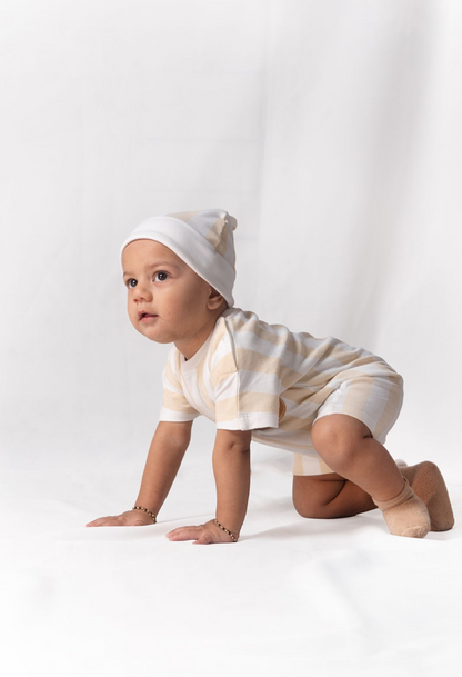 Bear & Stripes Romper Born Plus