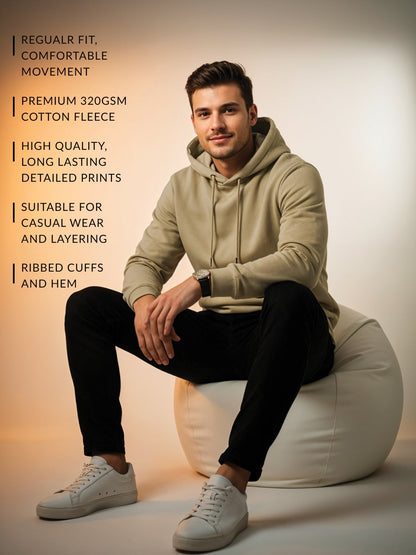 Cotton Poly Fleece Hoodie