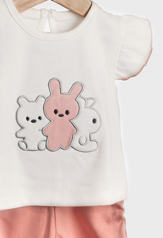 Bunny Cuddle Set Born Plus