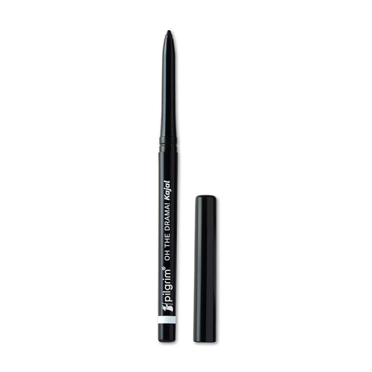Pilgrim Oh The Drama! Smudge-Proof Kajal With Moroccan Argan Oil | Lasts Up To 12 Hrs Black Mischief 0.3499999940395355 GRAM
