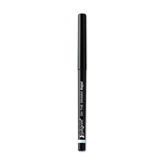 Pilgrim Oh The Drama! Smudge-Proof Kajal With Moroccan Argan Oil | Lasts Up To 12 Hrs Black Mischief 0.3499999940395355 GRAM