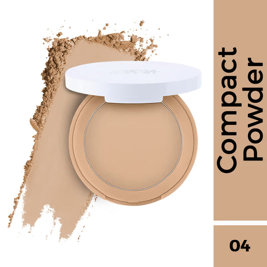 Nykaa All Day Matte Compact powder - Sand 04 8 GRAM